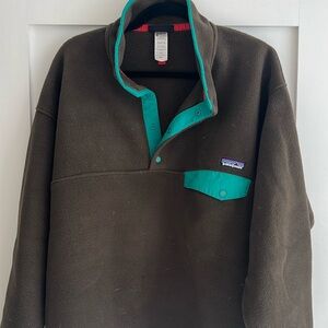 Patagonia, Synchilla, Snap-T, Pullover, L, like new and hardly worn